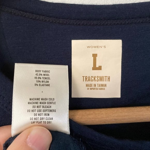 Tracksmith Off Roads Merino Wool Blend Long Sleeve Top - Picture 4 of 6